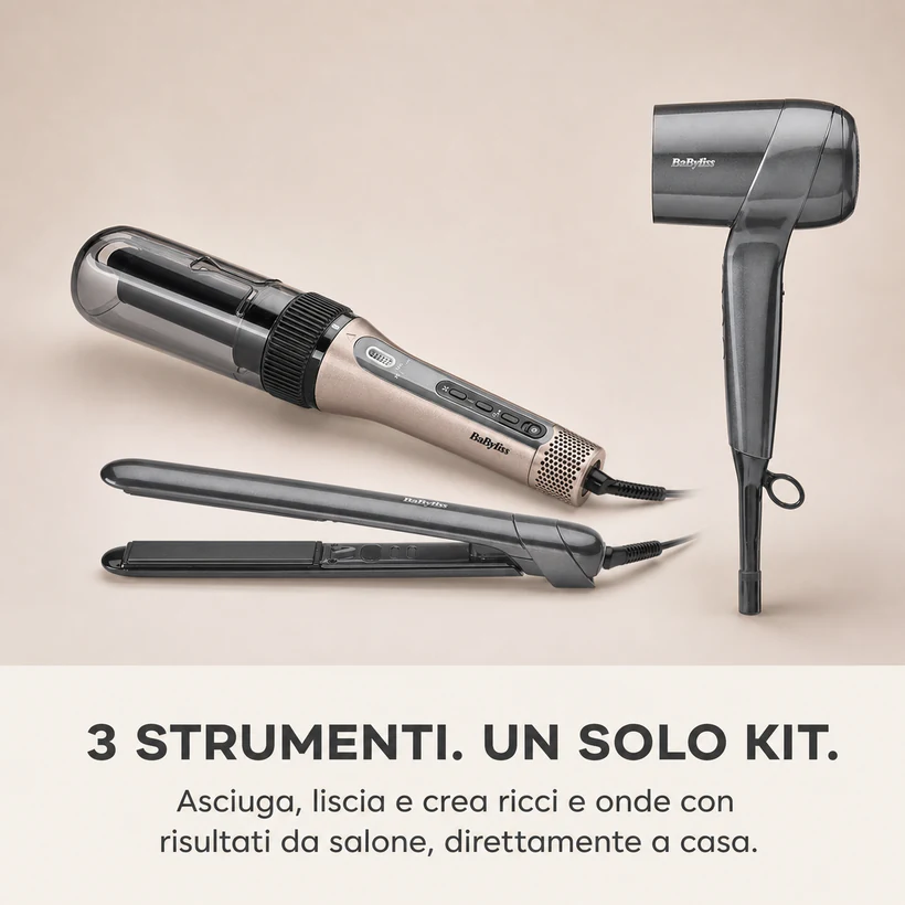 Kit styling capelli BaByliss 3-in-1 — 2 di 8